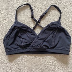 Lululemon Athletica gray sports bra